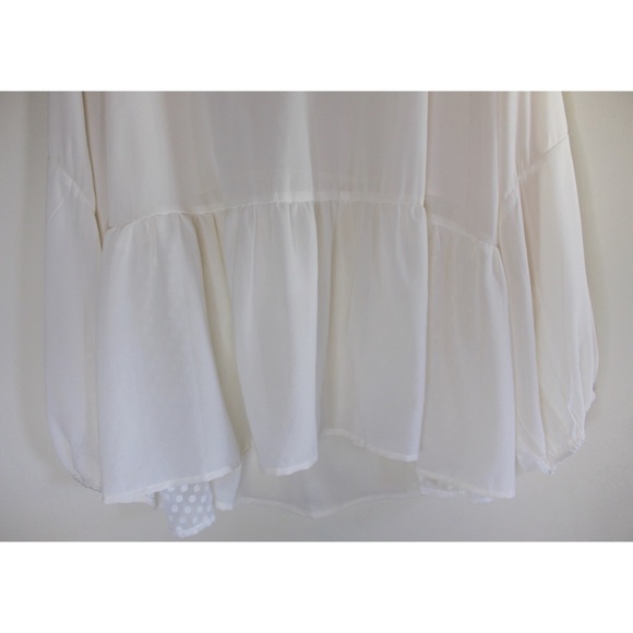 ASOS NWT Romantic Boho Long Sleeve Mixed Patterned Plus Top size 22 - Picture 5 of 8